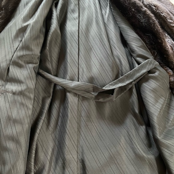 Women’s Vintage long mink coat - Picture 8 of 14